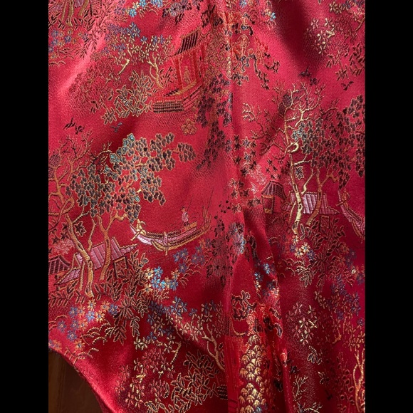 VINTAGE! CHEONGSAM/KIMONO/SHENLONG Hand made in Hong Kong - Picture 3 of 9